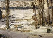 George Wesley Bellows A Morning Snow oil painting picture wholesale